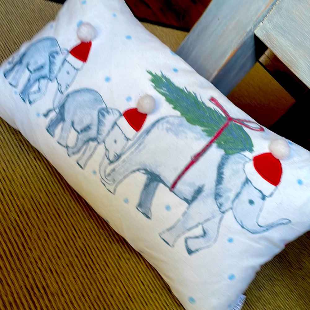 Jingles and Joy Pillow ADORABLE!